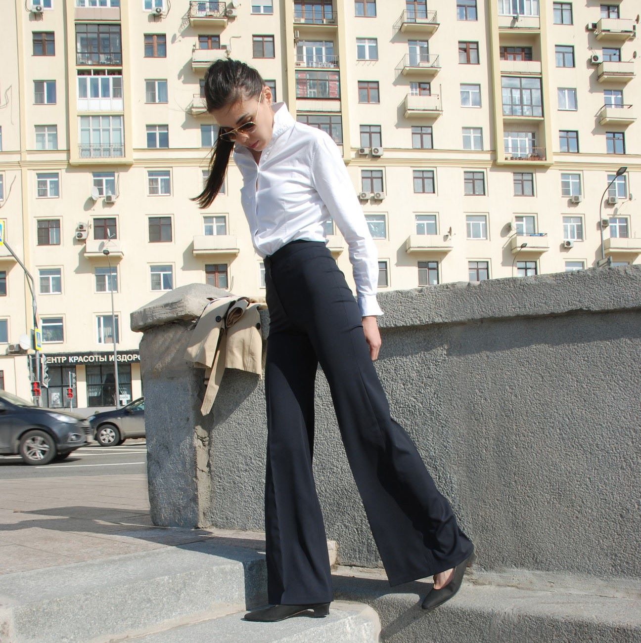 0414 Flared trousers pattern — изображение 7