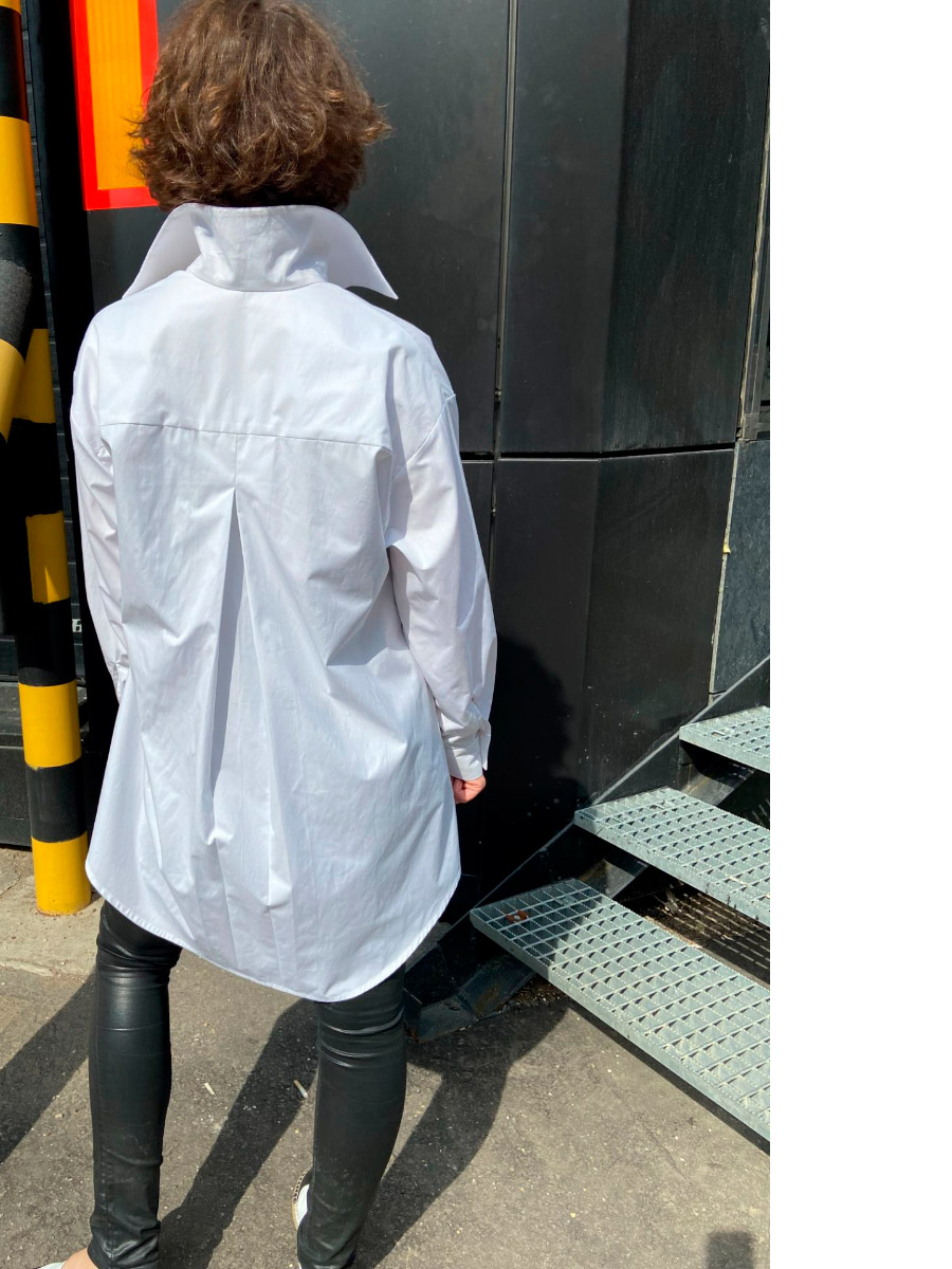 030 Oversized shirt pattern — изображение 5