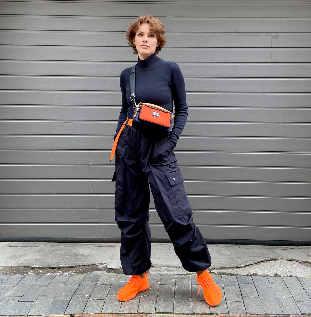 Pattern of parachute trousers