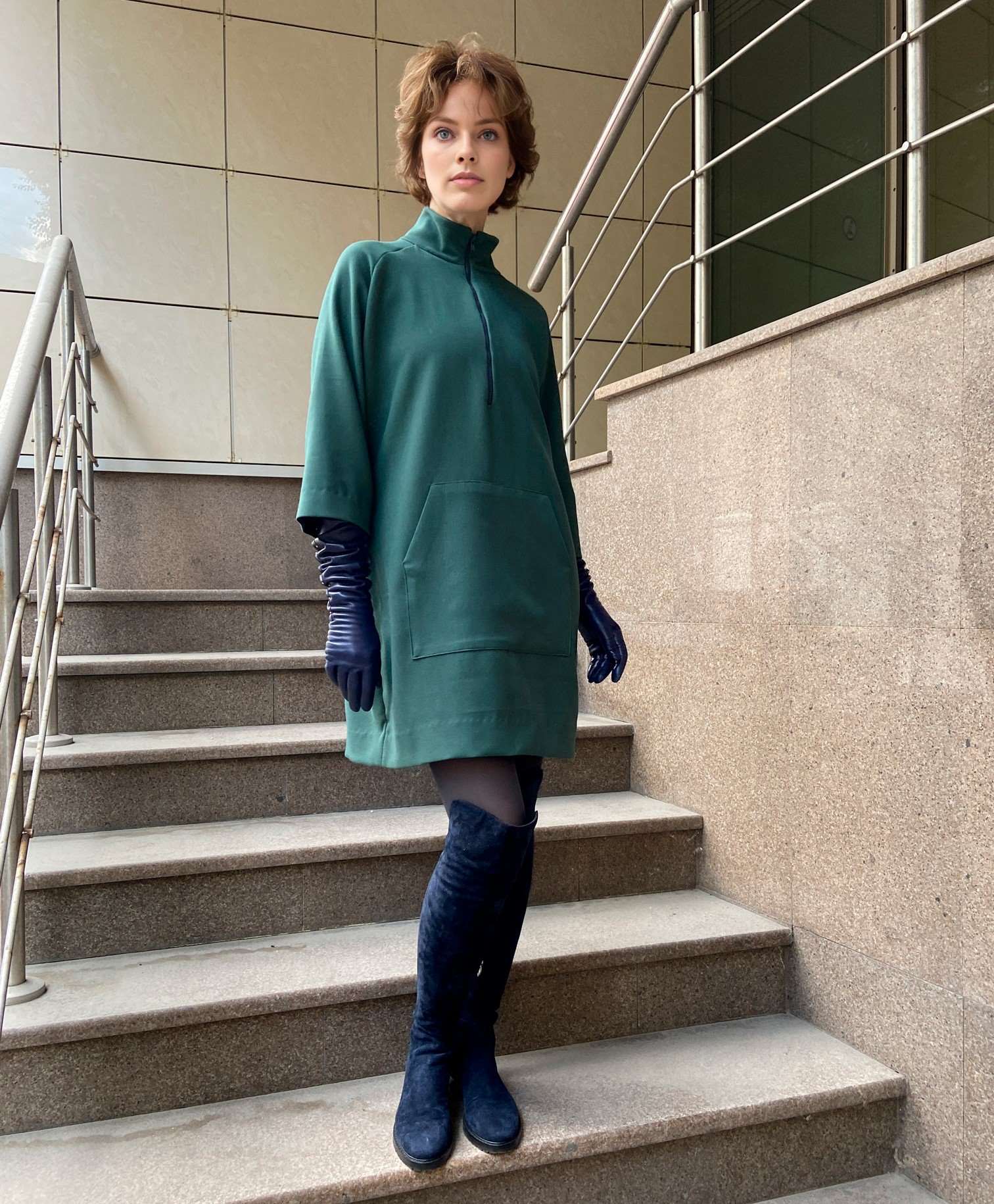 0123 Tunic Dress Pattern — изображение 3