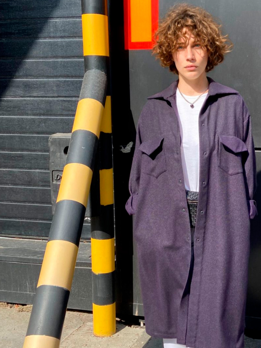 00903 Summer coat pattern — изображение 5