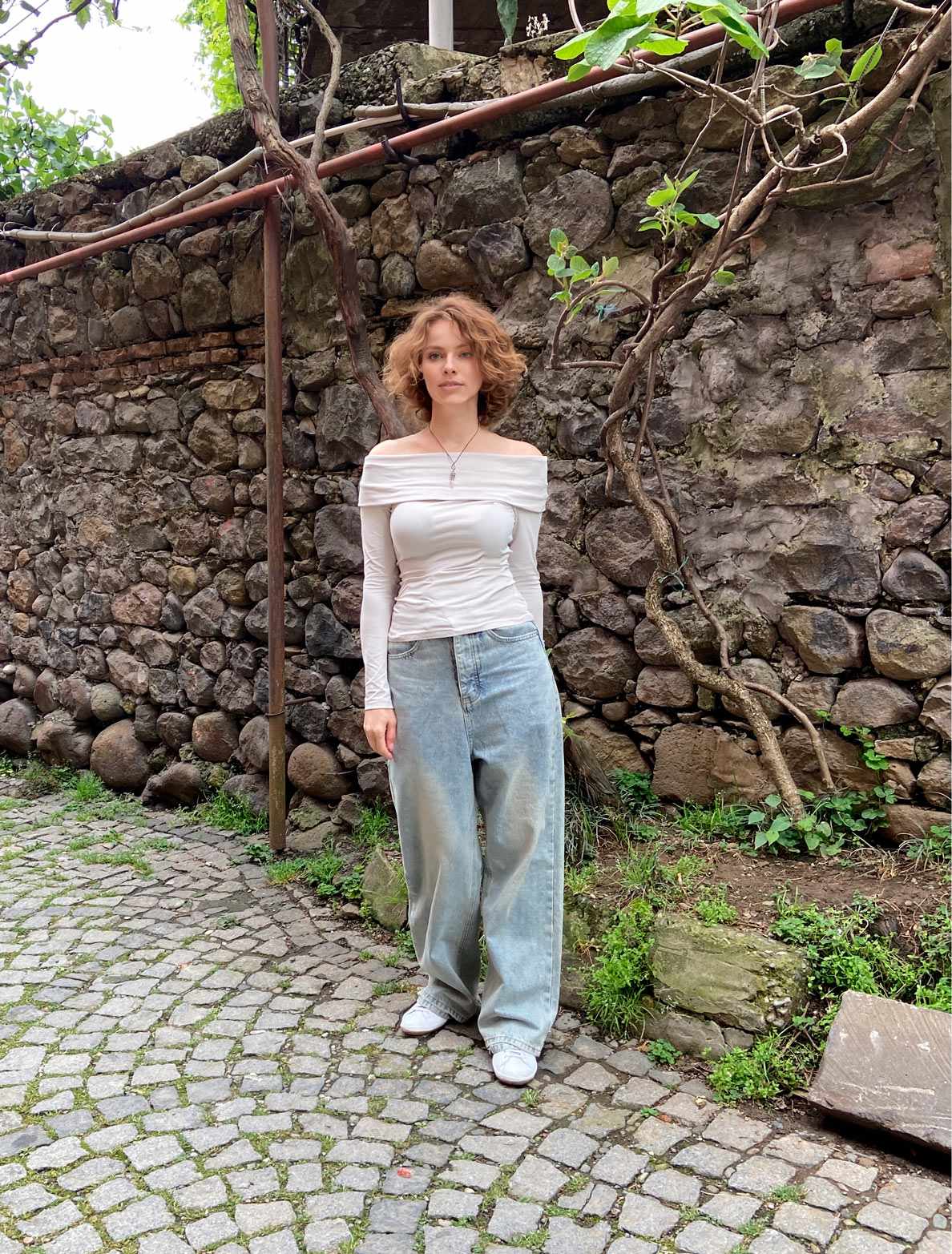 0306 Blouse pattern with off-the-shoulder — изображение 12