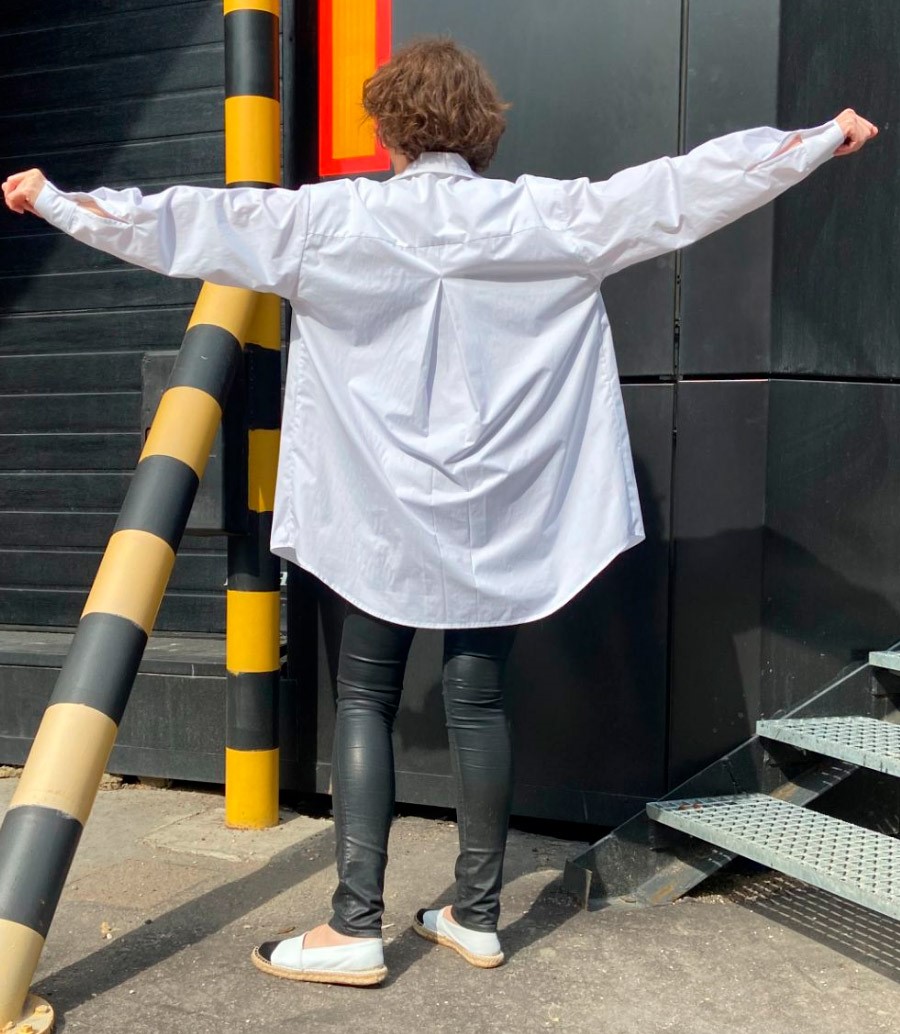 030 Oversized shirt pattern — изображение 6