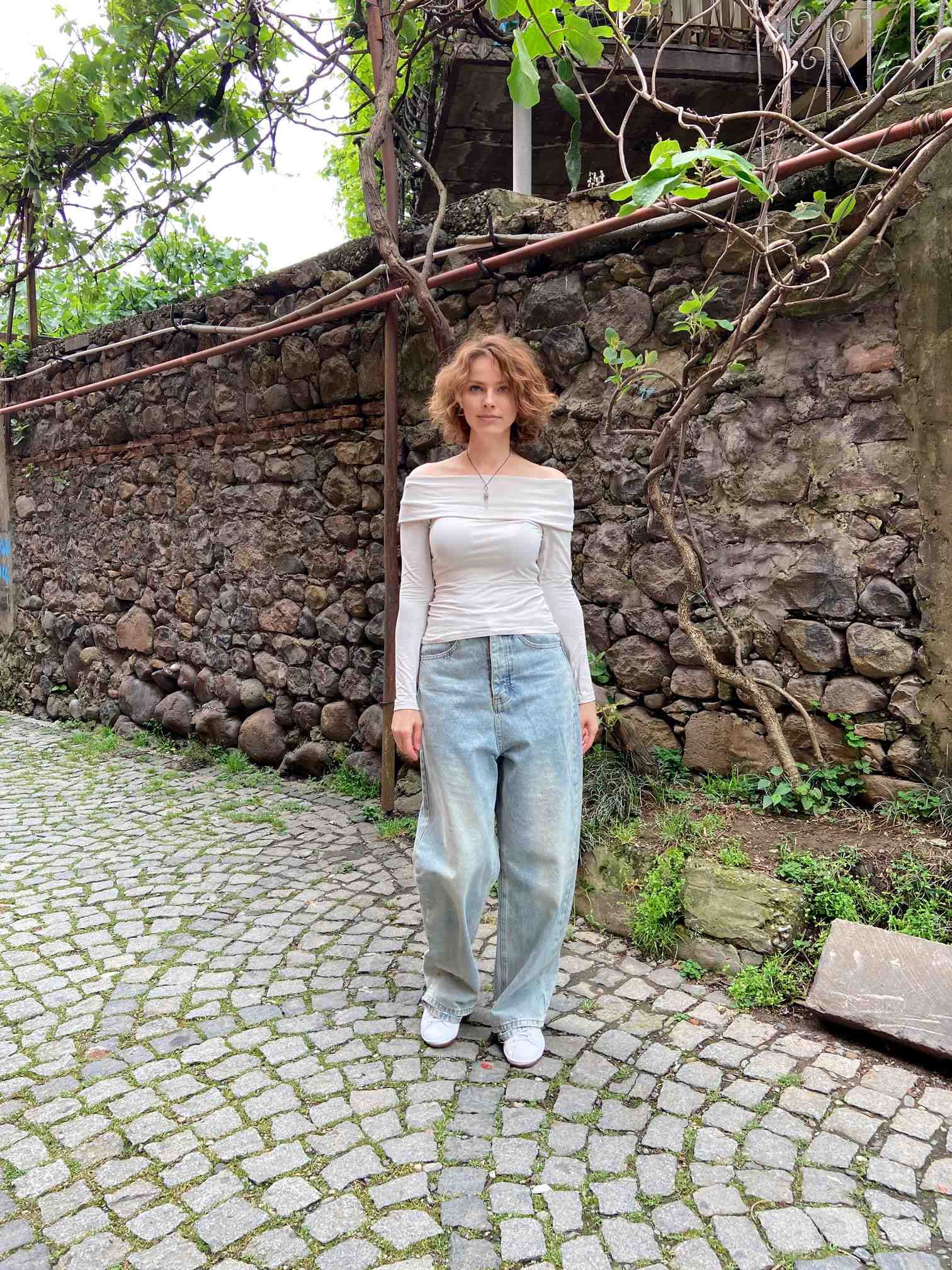 0306 Blouse pattern with off-the-shoulder — изображение 13