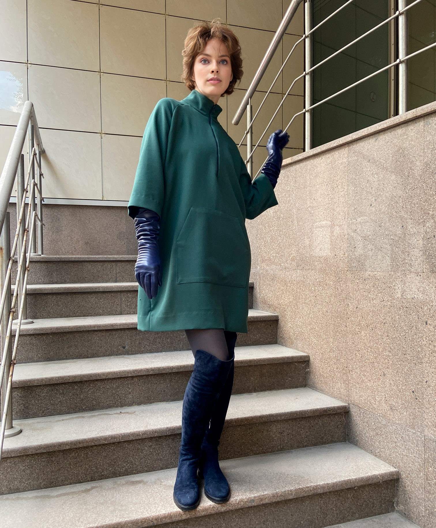 0123 Tunic Dress Pattern — изображение 5