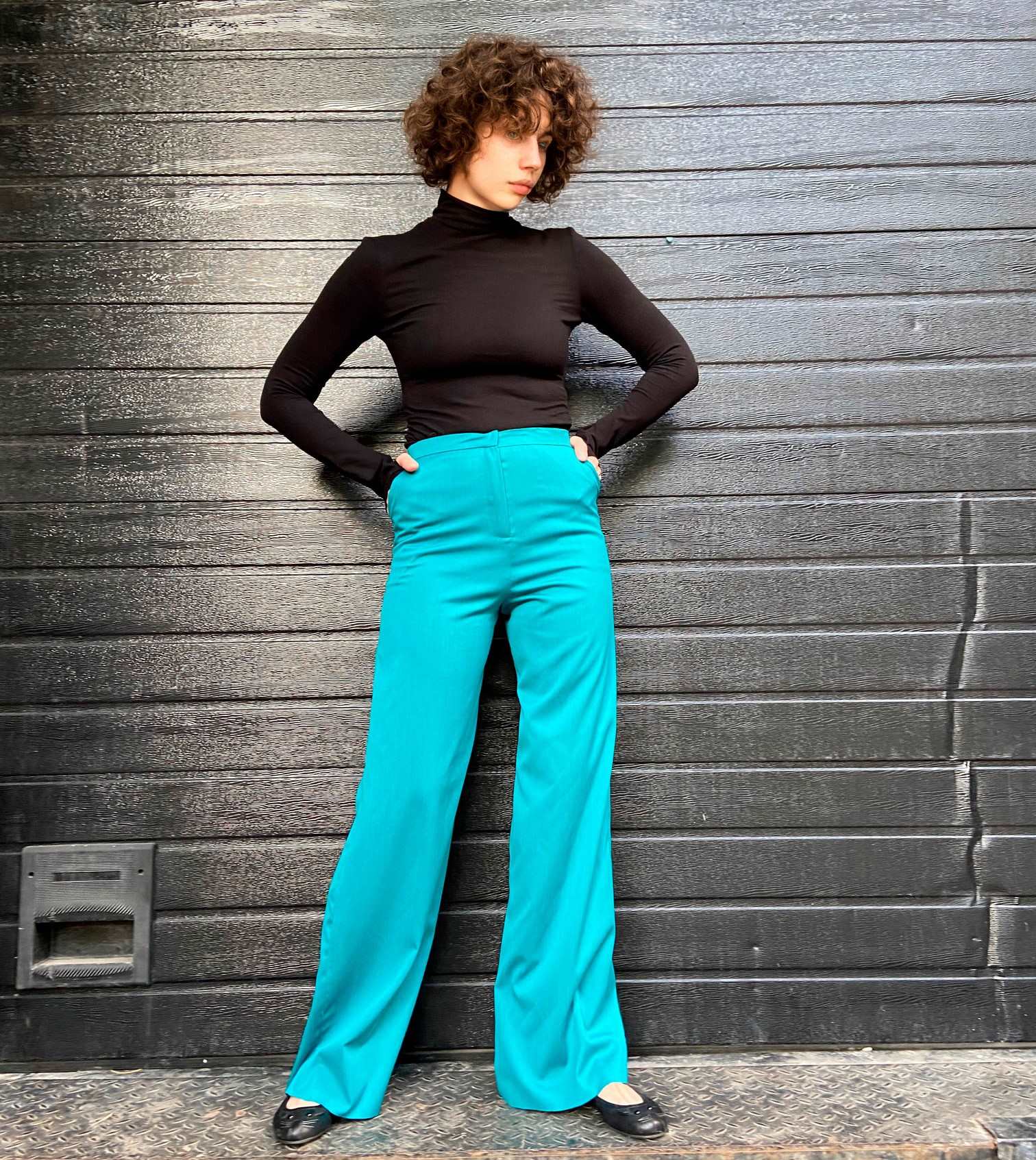 0413 The pattern of the palazzo trousers — изображение 6
