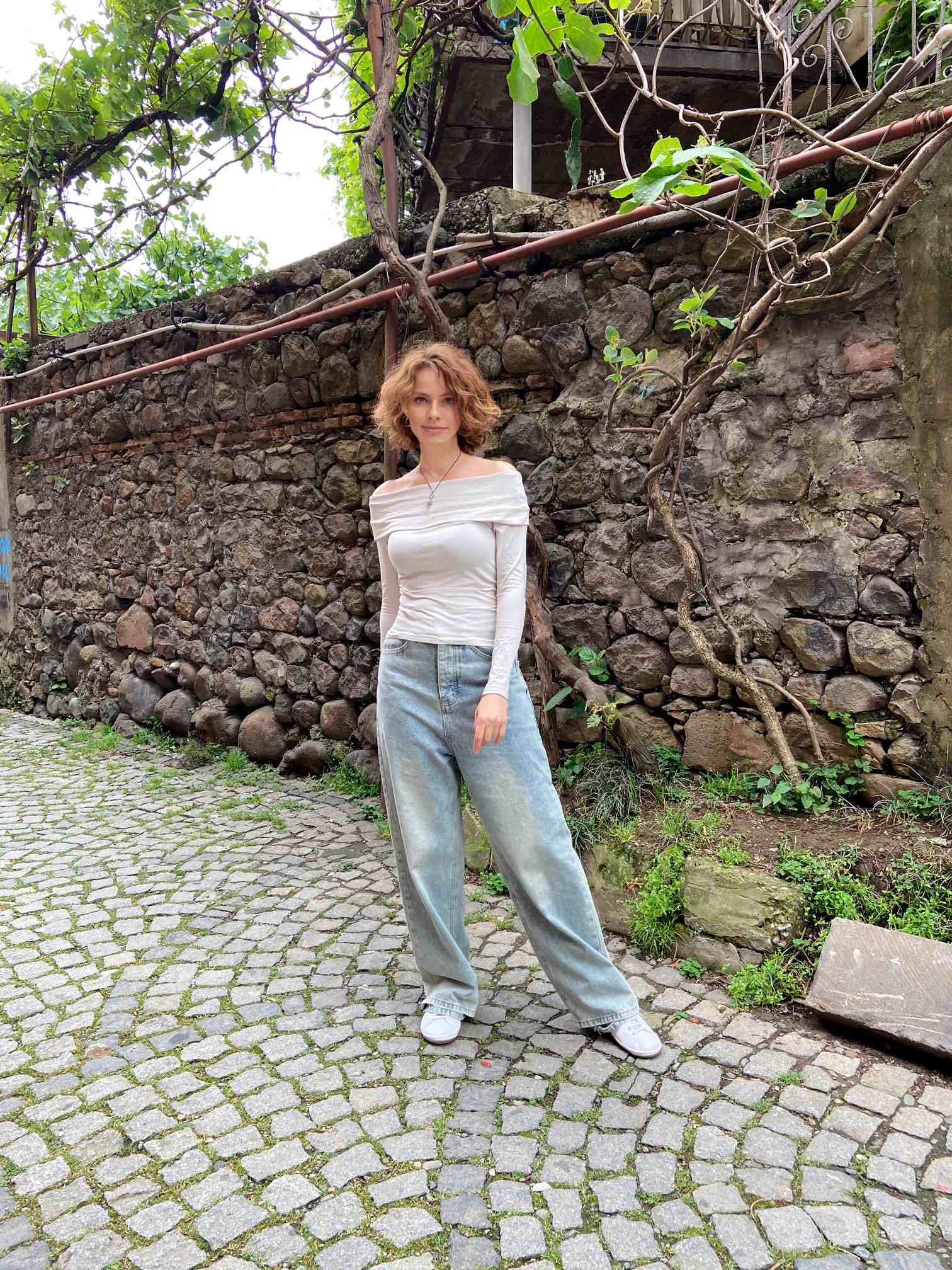 0306 Blouse pattern with off-the-shoulder — изображение 14