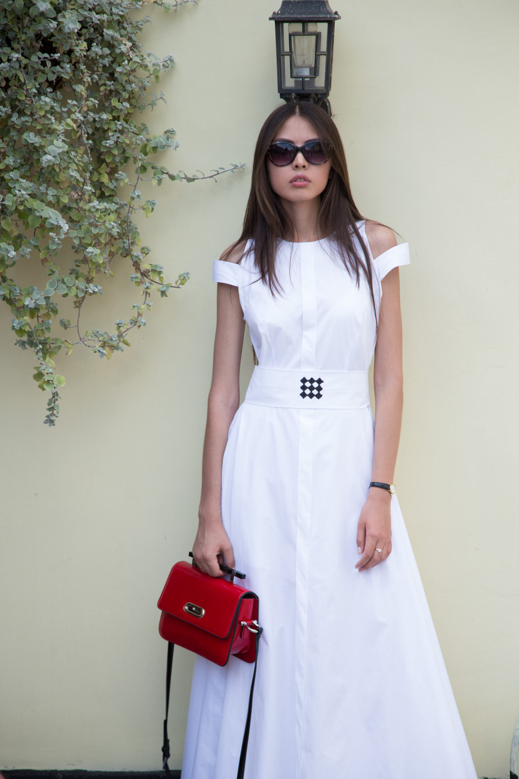 0116 Dress pattern with cut-off skirt — изображение 5