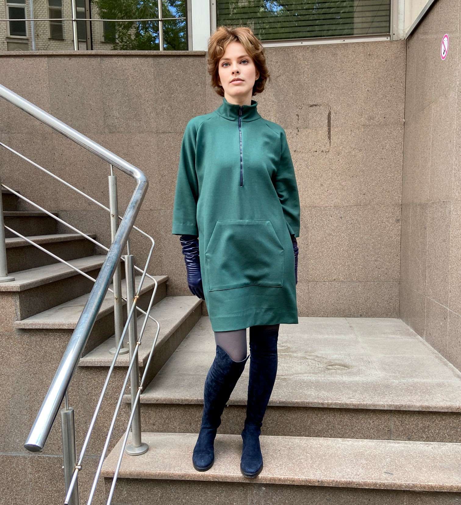 0123 Tunic Dress Pattern — изображение 6