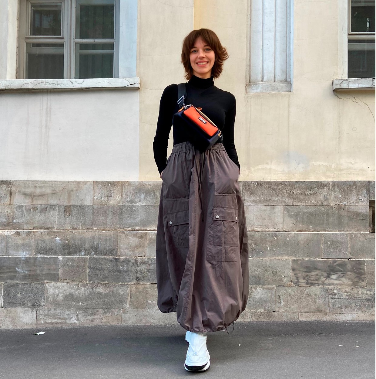 0201 Midi skirt pattern with elastic band — изображение 7
