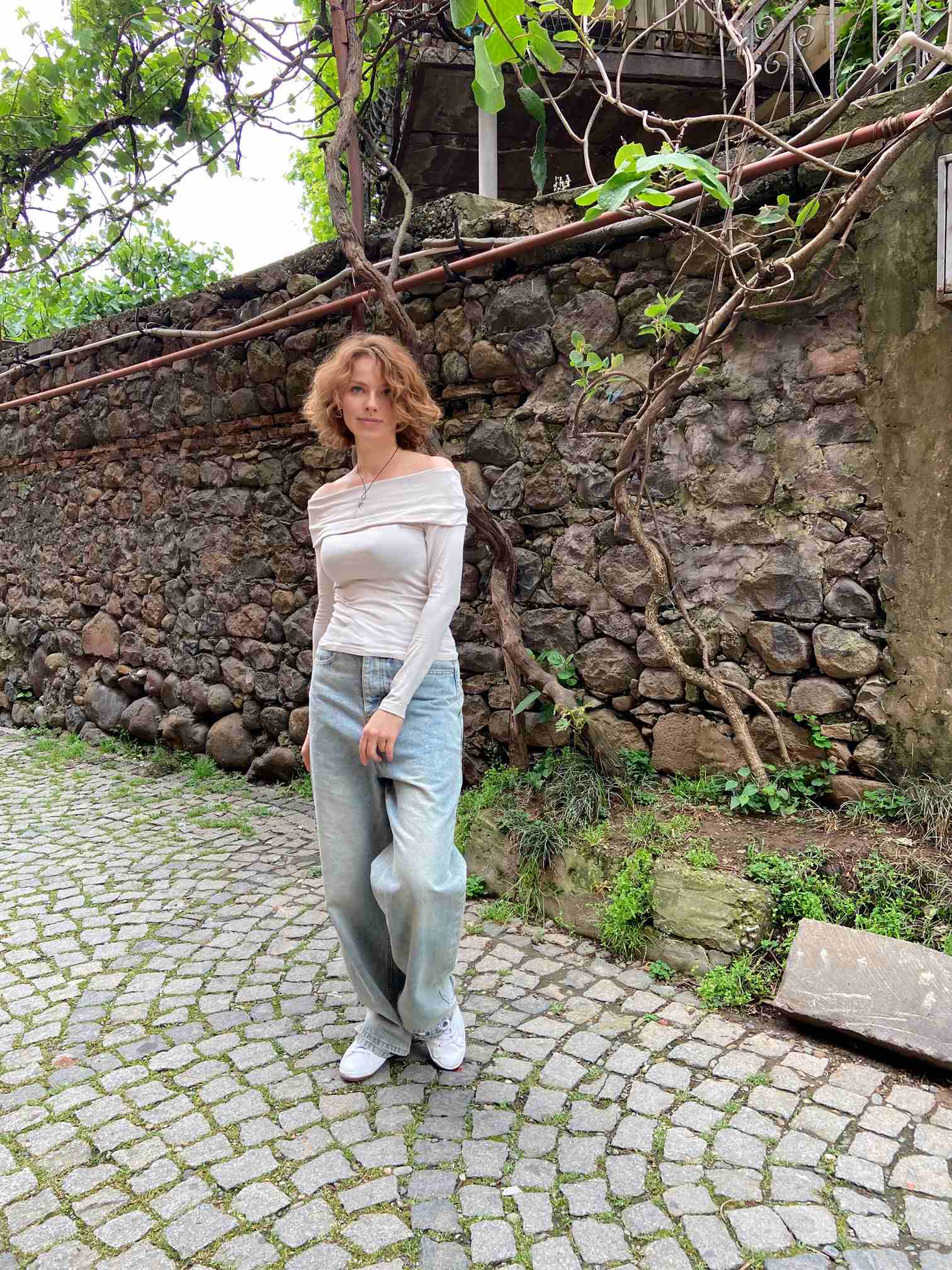 0306 Blouse pattern with off-the-shoulder — изображение 15