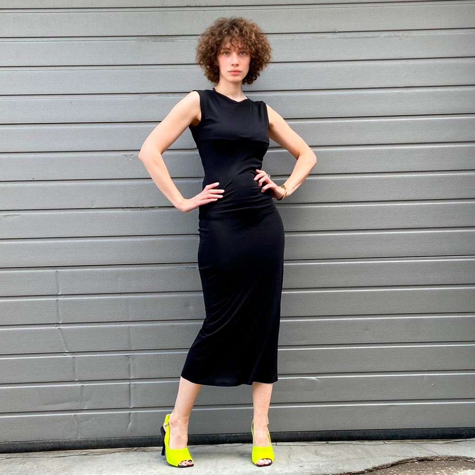 0100 Dress pattern — изображение 7