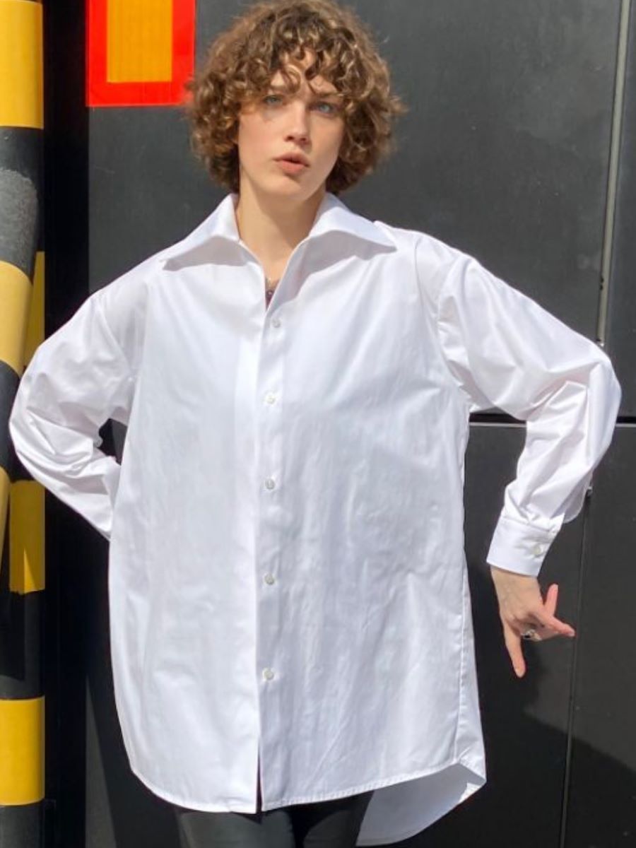 030 Oversized shirt pattern — изображение 2