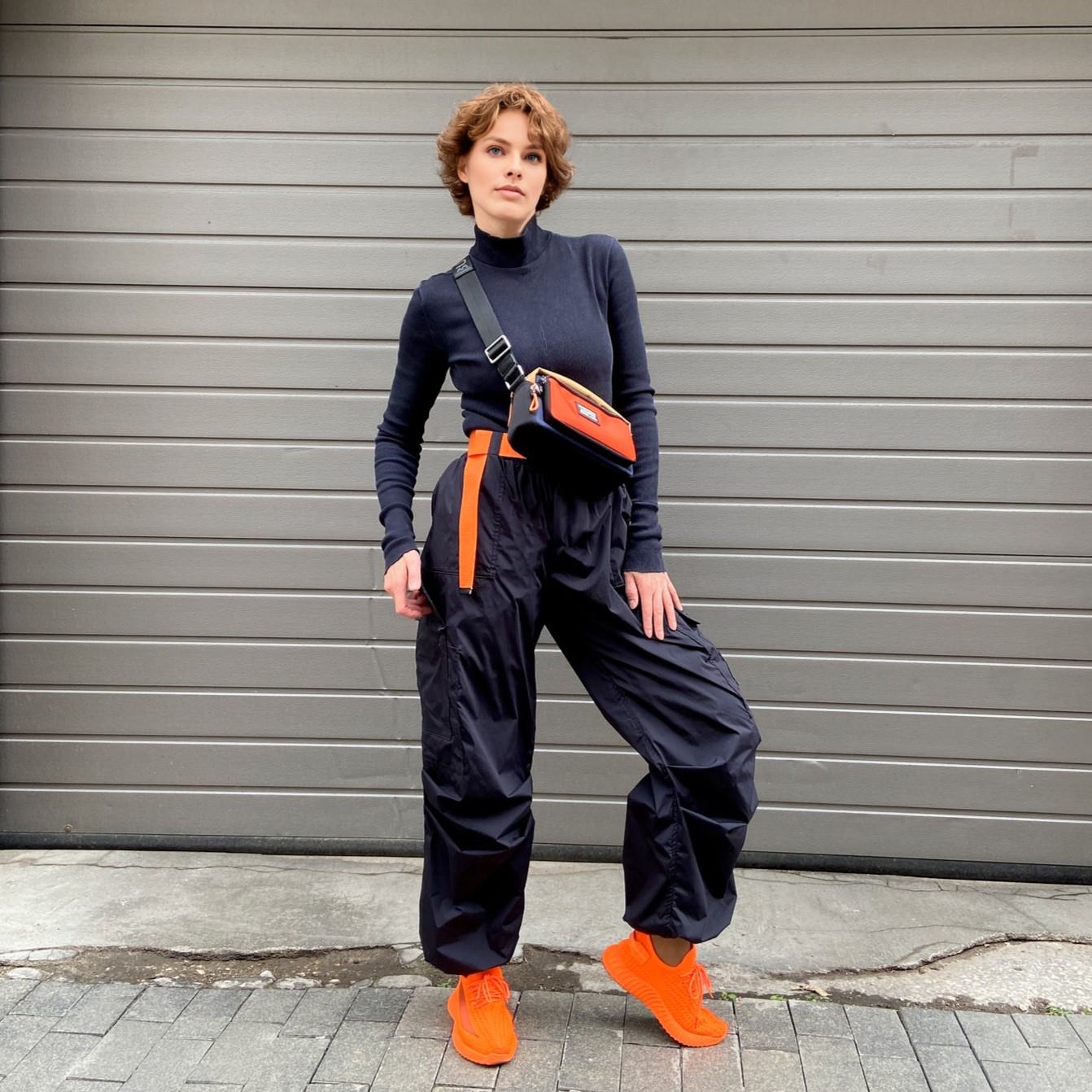 Pattern of parachute trousers
