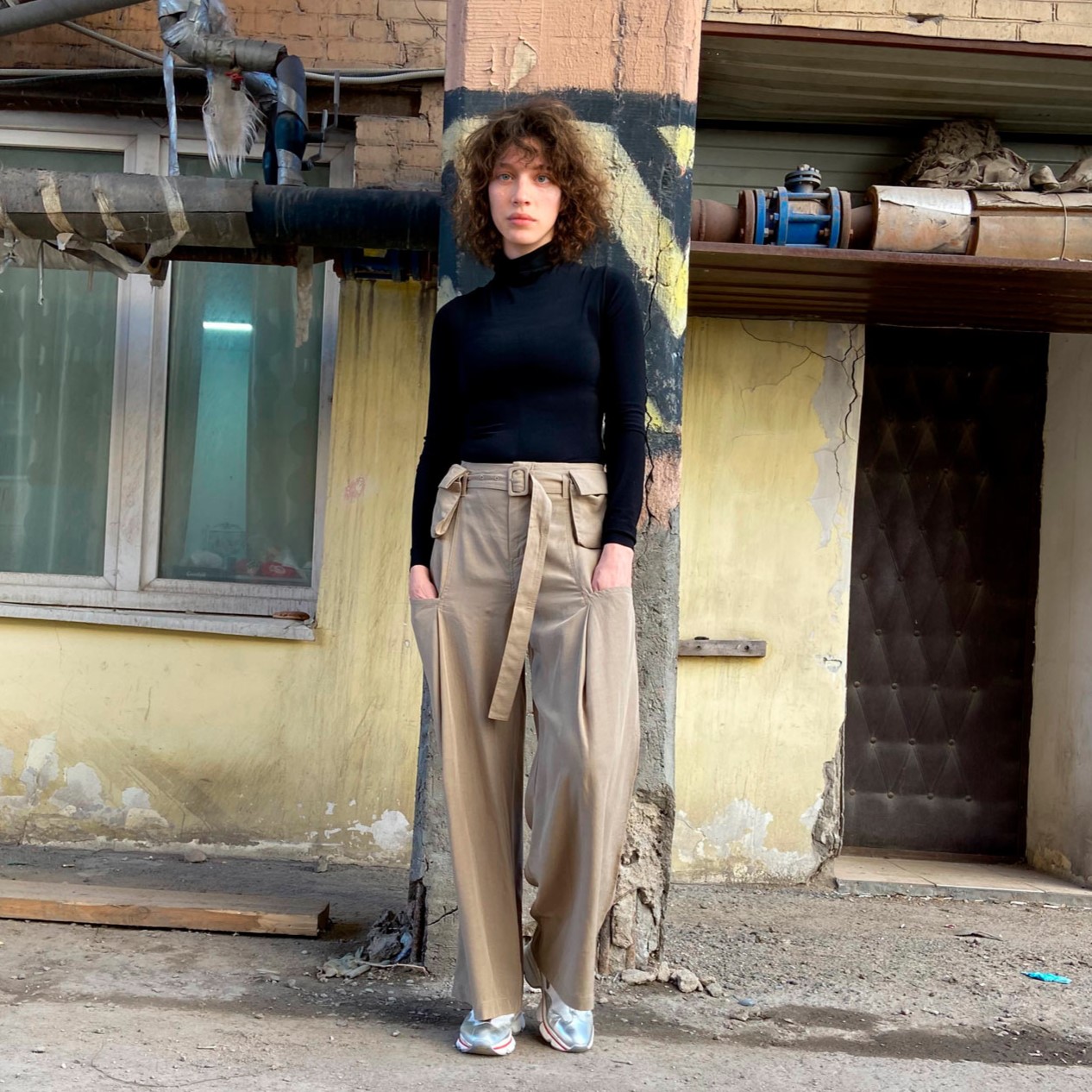 040 Pattern of trousers with removable pockets — изображение 5