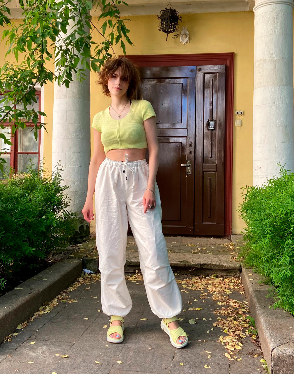 0420 Pattern trousers-parachute — изображение 8