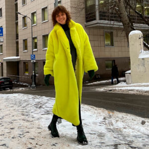 Pattern of a fur coat