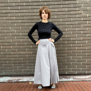 Skirt pattern on a yoke