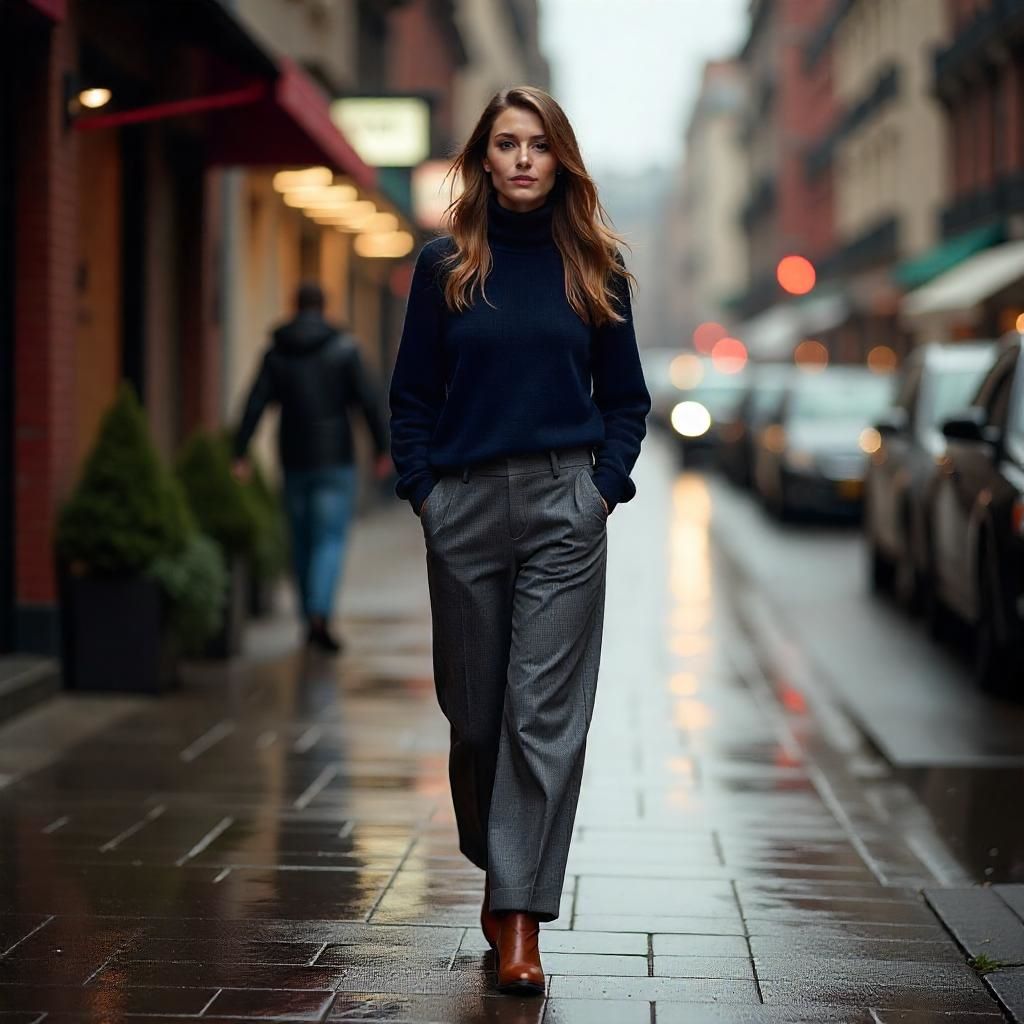 loose trousers